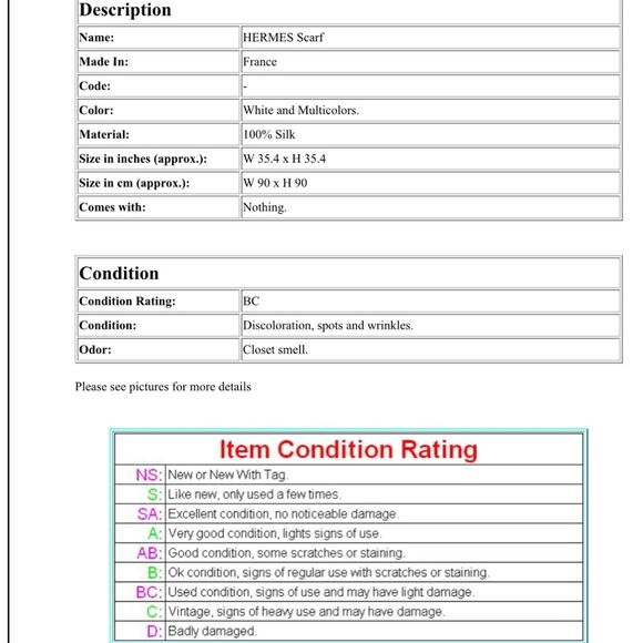 Hermès Blue and Yellow Silk Scarf - Picture 2 of 12